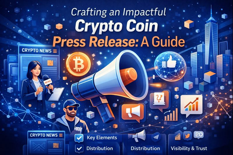 Rédiger un communiqué de presse percutant sur une cryptomonnaie : un guide