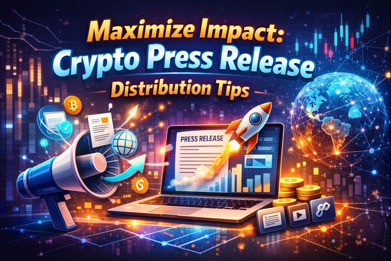Maximiser l'impact : Conseils pour la distribution de communiqués de presse crypto
